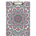 thumbnail image 2 of FMSHPON Mandala Clipboard Hardboard Wood Nursing Clip Board and Pull for Standard A4 Letter 13x9 inches, 2 of 7