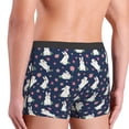 thumbnail image 3 of Goofa Rabbit And Flower Printed Men's Boxer Briefs Underwear, Moisture-Wicking Underwear, Trunk,Soft and Breathable Cotton Underwear-Large, 3 of 9