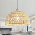 thumbnail image 5 of 30x18CM Chandelier Hemp Rope Hand-woven Cafe Chinese Rattan Kitchen Island Dining Hall Corridor Light, 5 of 5