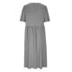 thumbnail image 5 of Puntoco Vestido Casual De Manga Corta De Algodón Y Lino De Color Sólido Con Cuello Redondo De Primavera Y Verano Para Mujer Gris Xl,Regalos Para Mujer Joven, 5 of 6