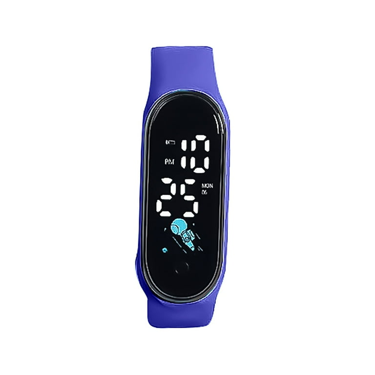 Silicone bracelet watch waterproof best sale