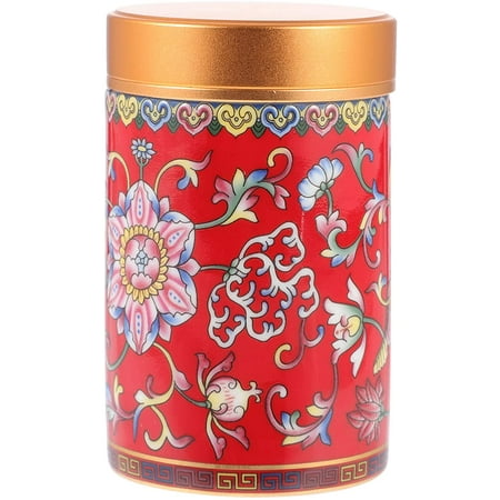 80ml Storage Can Ceramic Tea Canister, Porcelain Food Storage Jars