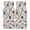 Mosaic Tile Pattern Marble, variant on 4-Piece Car Floor Mats Set, Mosaic Tile Pattern Marble Crystal Velvet Automotive Front & Rear Floor Liners, Universal Fit for Car, Truck, SUV