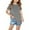 Gray, variant on T-Shirts for Girls Crew Neck Solid Short Sleeve Summer Tops Kids Basic Tees 3-14 Years