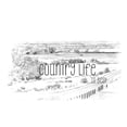 thumbnail image 2 of Murdock, Ramona 14x11 White Modern Wood Framed Museum Art Print Titled - Country Life is Best, 2 of 4