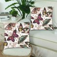 thumbnail image 2 of RYLABLUE Housses de Coussin Papillon Impression Recto-Verso 18x18 Pouces, Ensemble de 2, 2 of 2