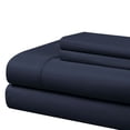 thumbnail image 1 of Juego de Sábanas Hudson & Main Microfibra Suave Queen Size Azul, 1 of 3
