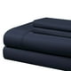 thumbnail image 1 of Juego de Sábanas Hudson & Main Microfibra Suave Queen Size Azul, 1 of 3