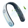 thumbnail image 1 of Ventilador de cuello portátil manos libres USB recargable sin aspas ventilador de cuello silencioso ventilador portátil para deportes al aire libre viajes de oficina, 1 of 8