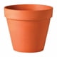 thumbnail image 1 of Maceta Deroma, cilindro de terracota, 6,35 cm de alto x 8,89 cm de profundidad, 1 of 1