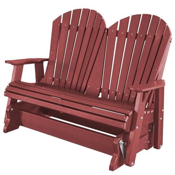 Heritage Adirondack 4ft. Recycled Plastic Glider
