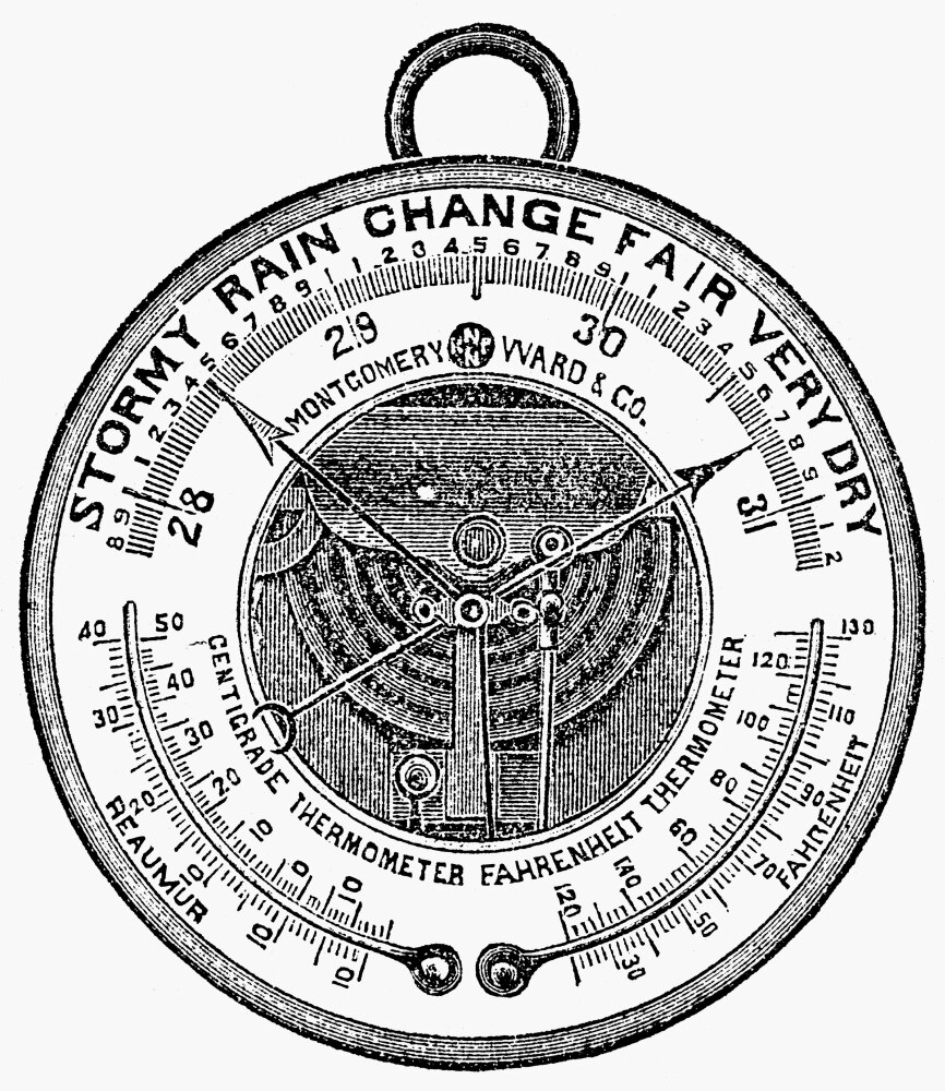 Barometer, 1900. /Naneroid Barometer, For The Measurement Of