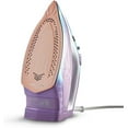 thumbnail image 2 of BLACK+DECKER Moonstone Iron, Ceramic Infused Soleplate & Anti-Drip Function with Auto Clean and Auto Shut-off, 50% Smoother Glide for Fabric Wrinkles, 2 of 7