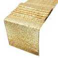 thumbnail image 6 of 12x108 Sequins Rectangle Cloth Wedding Decorations Golden, 6 of 6