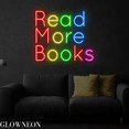 thumbnail image 4 of Glowneon Read More Books Neon Sign, Bookish Led Sign, Book Store Sign, 4 of 4