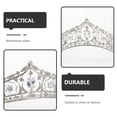 thumbnail image 4 of CIMAXIC Birthday Crown Women Rhinestone Tiara Exquisite bling Crown for Birthday Pageant Party,6.5"X5.51"X1.97", 4 of 4