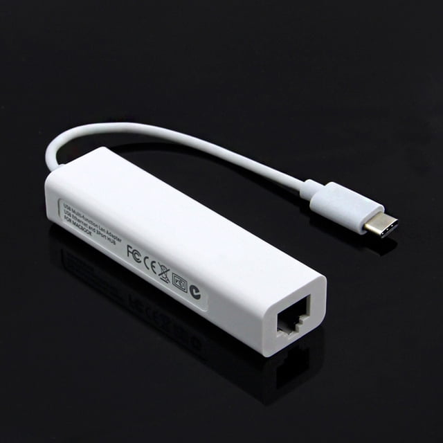 Adaptador USB 3.1 Tipo C Xihbxyly a Lan Ethernet RJ45 para Computadora portátil