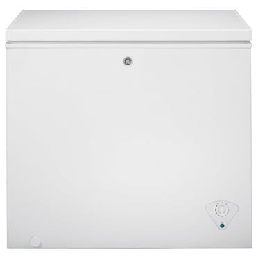 GE APPLIANCES FCM7STWW CHEST FREEZERS White