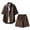 Coffee&1080, variant on CONFREE Mens 2 Peice Shorts Sets Casual Men's Summer Outfits Set Leopard Y2K Buttons Shirts Shorts Streetwear Track Suit for Men