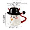 thumbnail image 1 of PEONAVET The Mug Personalized Ghost Mug Halloween Ghost Demons Mug, 1 of 5