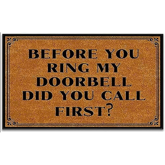 Bless This Home Door Mat Christian Door Mat for Entrance Way Indoor Welcome and All Who Enter Personalized Kitchen Rugs 16x24 Inch.