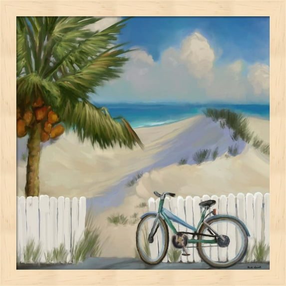 Beach Dunes1 by Rick Novak, Framed Wall Art, 13.25W x 13.25H