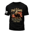 thumbnail image 4 of Ramiter 4th of July Shirts for Men American Flag 1776 Graphic Tees Casual Cap Sleeve USA Patriotic Tops(Black,L), 4 of 5