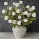 thumbnail image 1 of Flores artificiales VIERENA, 12 piezas, crisantemo pompón de seda sintética, 69 cm, 1 of 9