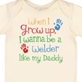 thumbnail image 4 of Inktastic Welder Like Daddy Boys or Girls Baby Bodysuit, 4 of 5