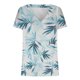 thumbnail image 5 of Ichuanyi liquidación femenina impresión casual impresión de manga corta tops tops en v con cuello ICHUANYI WER2023081601849, 5 of 5