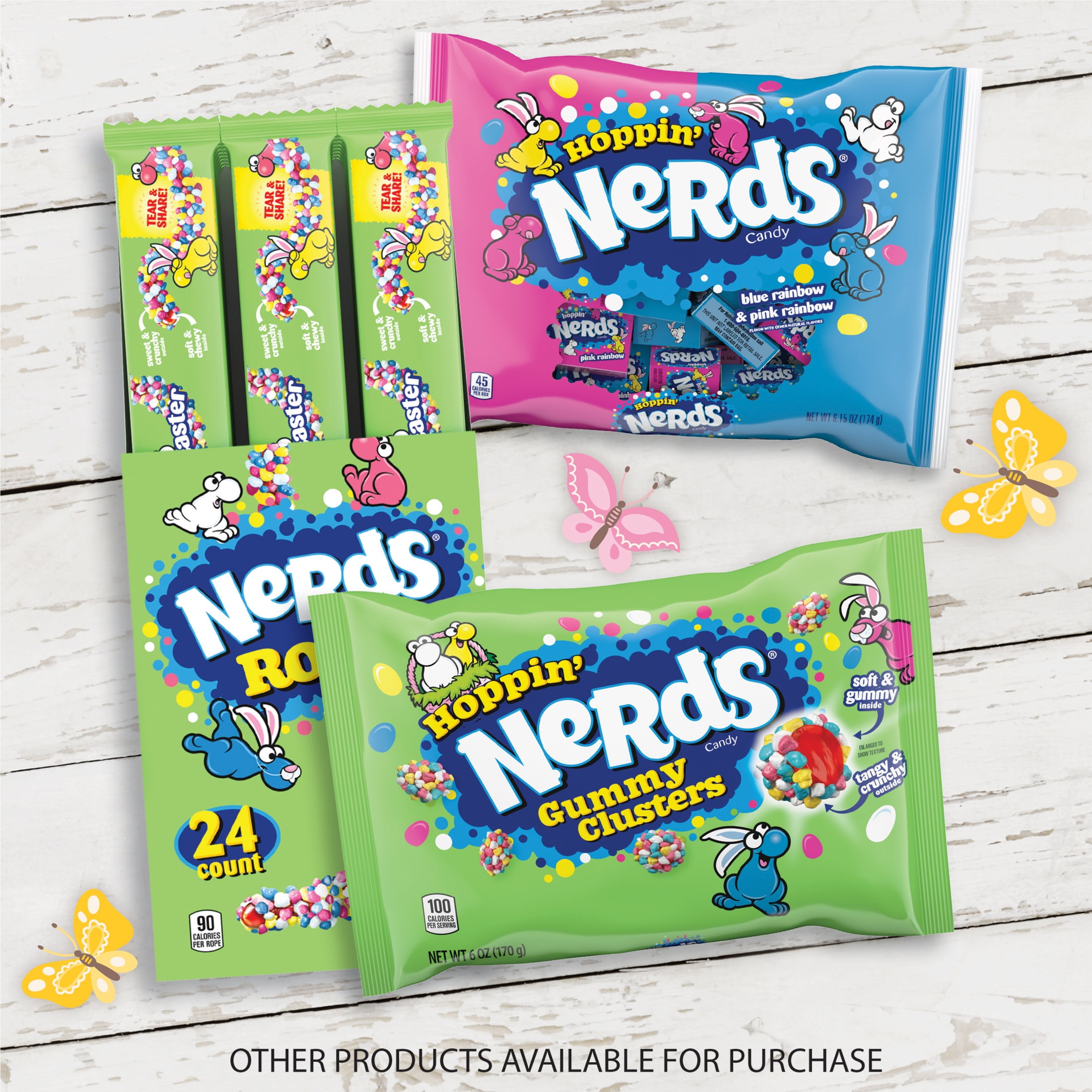 Easter Nerds Easter Gummy Cluster - 3oz