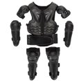 thumbnail image 3 of ziyahi Kids Motorcycle Armor Suit Chest Back Protector Kids Motorcycle Armor Elbow Pads for Snowing, 3 of 9