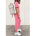 thumbnail image 4 of Conjunto Deportivo PRETTYGARDEN para Mujer, Dos Piezas, Color Rosa, Talla L, 4 of 6