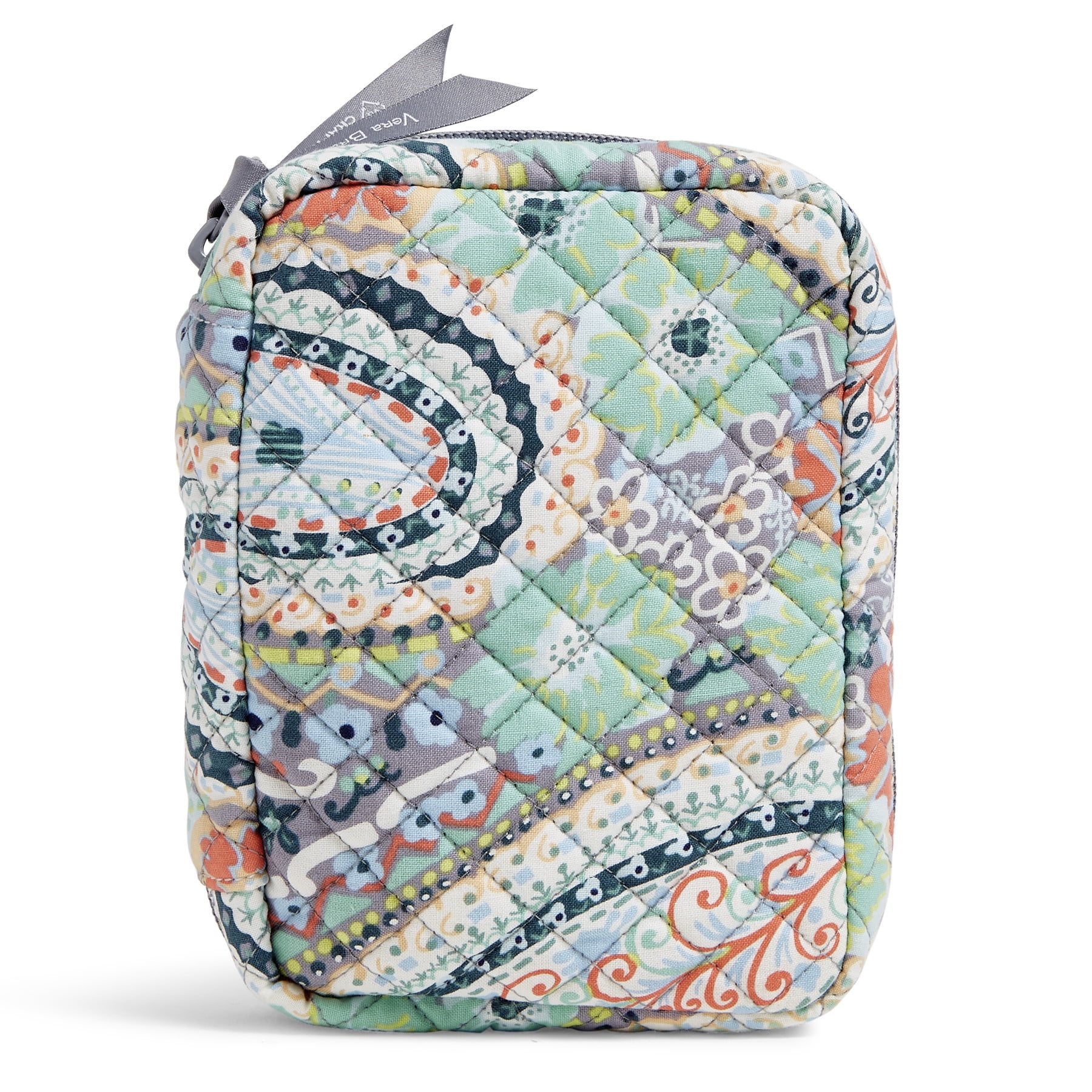 Vera Bradley Women's Recycled Cotton Zip-Around Jewelry Folio Citrus ...