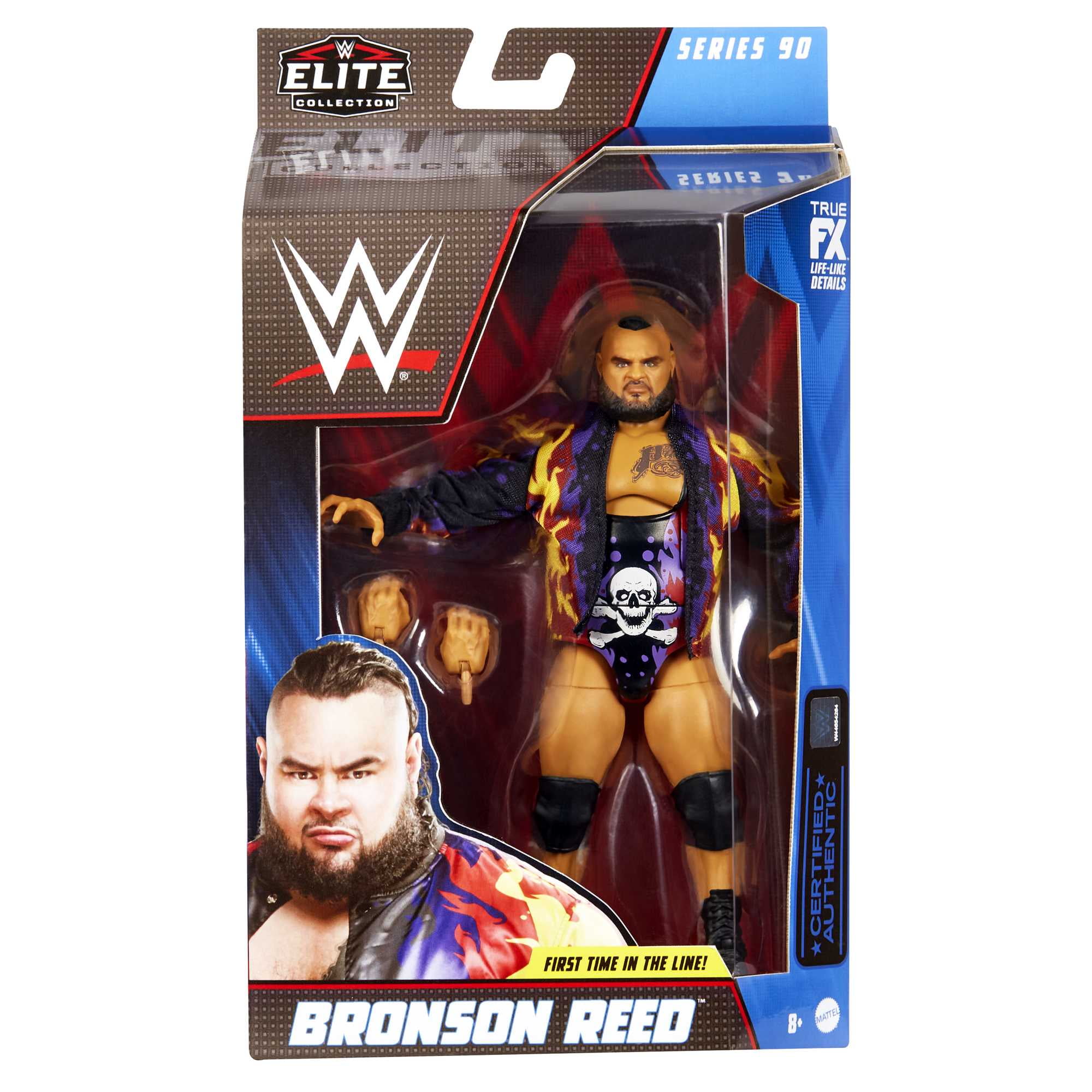 WWE Elite Collection Branson Reed Action Figure with Accessories, Posable Collectible (6-inch)
