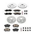 thumbnail image 3 of PowerStop Front and Rear Z23 Evolution Sport Carbon-Fiber Ceramic Brake Pad and Drilled & Slotted Rotor Kit Fits: FORD Select Models K1305, 3 of 10