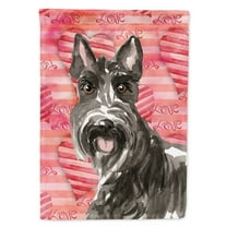 Love a Scottish Terrier House Flag