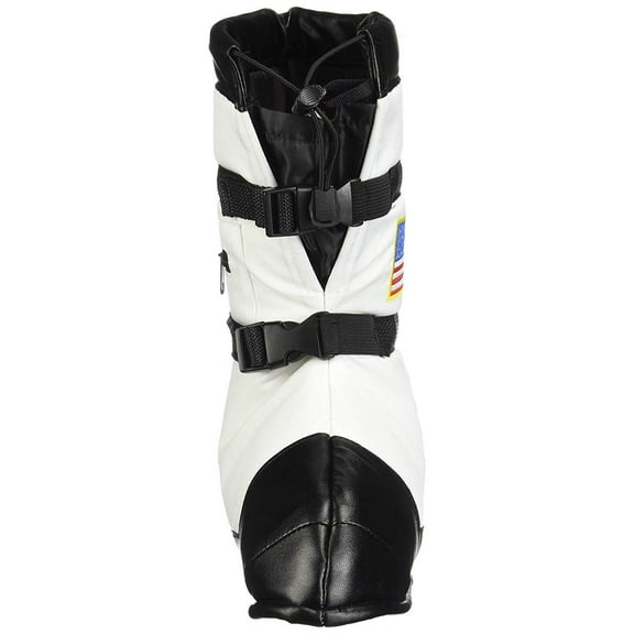 HomeStock Modern Marvel Astronaut Boots, White - Small