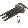 thumbnail image 1 of Dart Box, Portable ABS + Aluminum Alloy Dart Box 3 Sleeve Storage Dart Box with Hanging Loop, 1 of 4