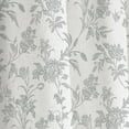 thumbnail image 3 of Blue Shower Curtain Floral Cotton Linen Cottagecore Shower Curtain for Bathroom 72" W x 72" L, 3 of 3