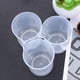 thumbnail image 4 of BRIGHTFUFU 20 vasos medidores de plástico PP de 100 ml para graduación, recipientes para líquidos, 4 of 8