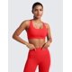 thumbnail image 2 of Top Deportivo CRZ YOGA Sensación Desnuda con Tirantes Rojo Profundo Talla L, 2 of 3