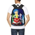thumbnail image 4 of Yiaed inside out 2 Pattern Carry on Backpack,16.5x12.5x5.5 Personal Item Bag Carry On Backpack Water Resistant Lightweight Daypack, 4 of 6