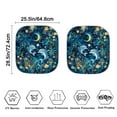 thumbnail image 4 of KUIFORTI Front Windshield Sun Shade, Flowers Dolphin Car Front Window Shades Foldable Sunshades Portable Sun Visor for Car Sedans SUV Truck, Protect Your Vehicle from UV Heat, 4 of 5