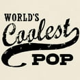 thumbnail image 3 of CafePress - World's Coolest Pop Light T Shirt - Light T-Shirt - CP, 3 of 4