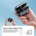 thumbnail image 3 of xgfhyjeh Wireless Bluetooth Clip On Earbuds, Waterproof Noise Cancelling Ear Buds with Charging Case, Cheap Small Mini Status Audio True Headphones for Gaming Sport Sleeping, 3 of 6