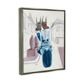 thumbnail image 3 of Stupell Industries Funny Dogs Moped City Streets Animals & Insects Painting Gray Floater Framed Art Print Wall Art, 3 of 6