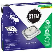 STEM Kills Liquid Bait Ant Insect Killer, Spill Proof, 4 Count