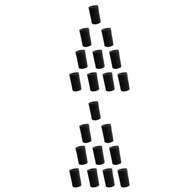 Esponja de Filtración Yuyangstore 20 Unids Negro