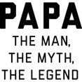 thumbnail image 3 of CafePress - Papa: The Man The Myth Th - 15 oz Ceramic Large White Novelty Mug, 3 of 4